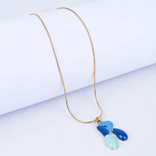 Trendy Alphabet Pendant Necklace for Girls