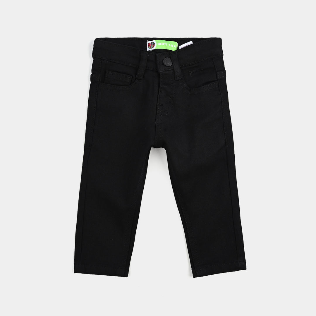 Infant Boys Denim Stretch Pant Basic - Black