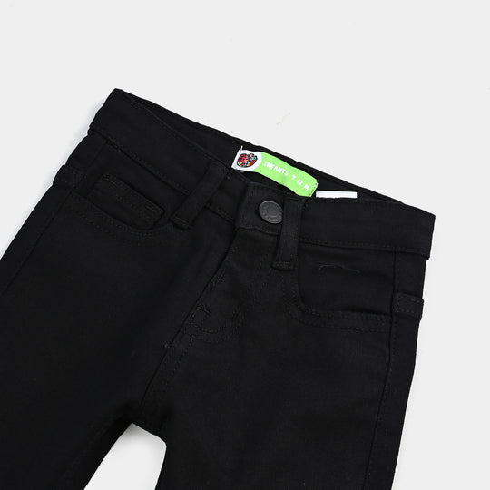 Infant Boys Denim Stretch Pant Basic - Black