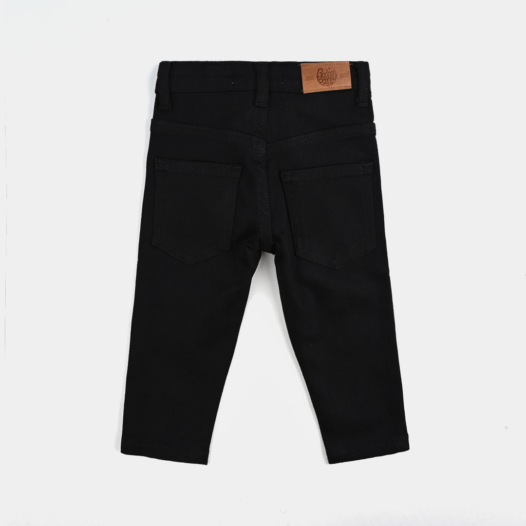 Infant Boys Denim Stretch Pant Basic - Black