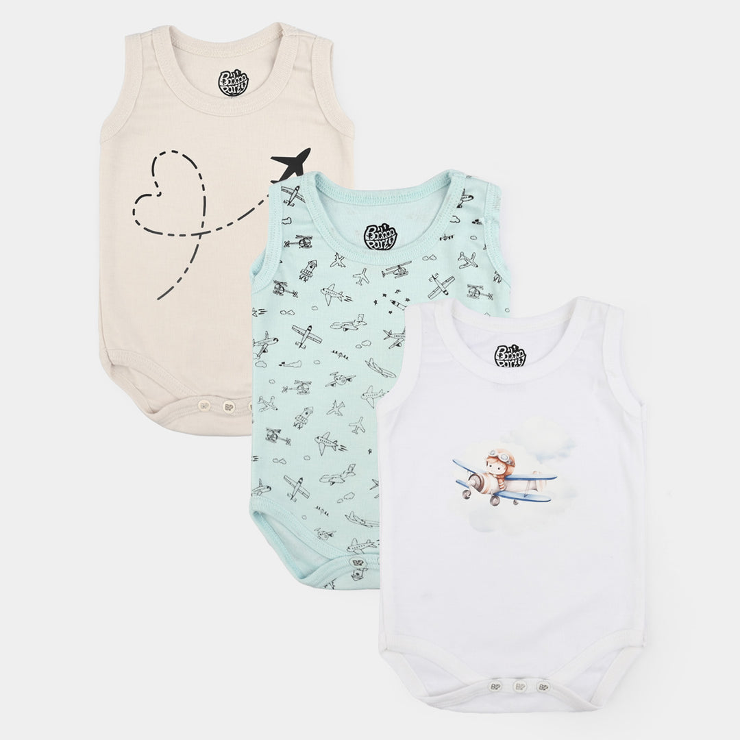 Infant Unisex Sando Set (Pack of 3)