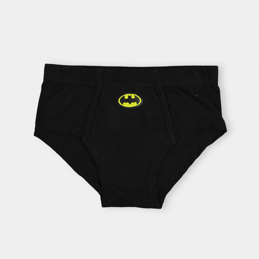 Boys Cotton Jersey Briefs – Pack of 2 (Black/Blue)