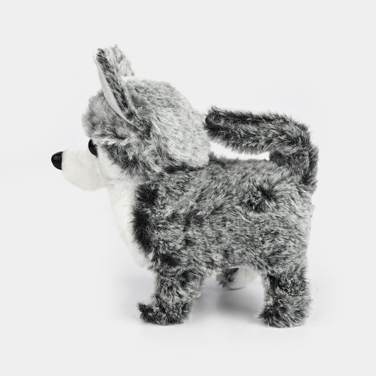 Sound Music & Walking Husky Pet for Kids