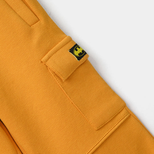 Boys Jumbo Pique Interlock Pajama - Yellow