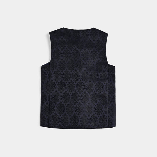 Infant Boys Poly Viscose Waistcoat - NAVY