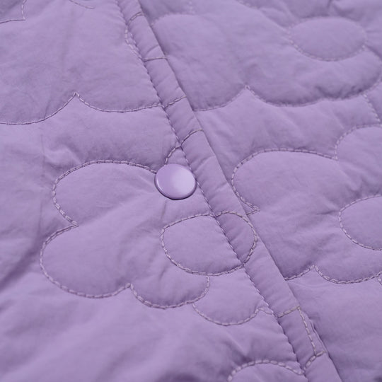 Infant Girls Hooded Jacket Floral - Purple