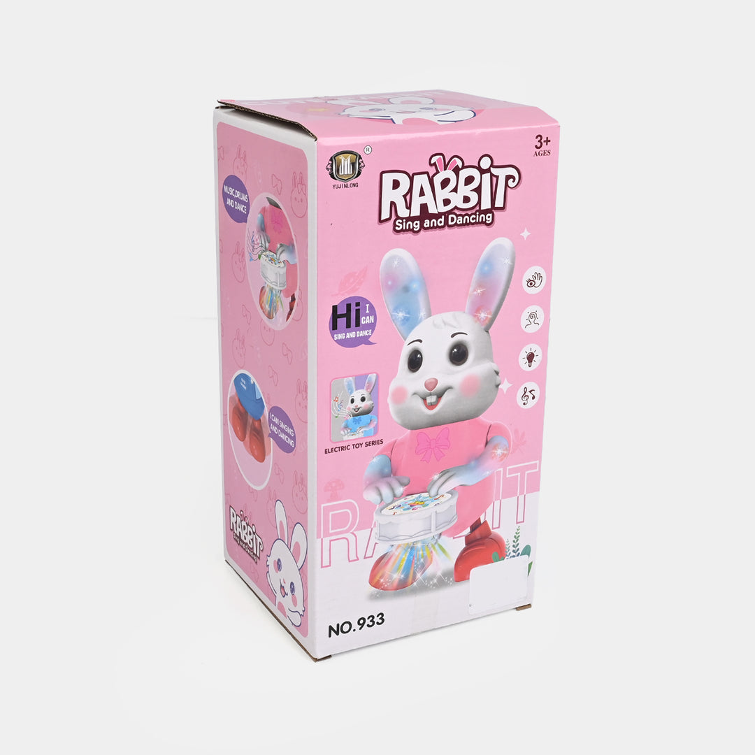 Dancing Rabbit with Light& Musical Toy