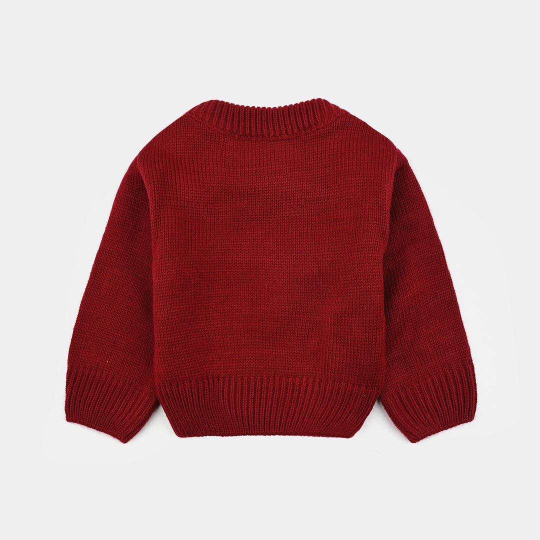 Infant Boys Sweater Smile - Red