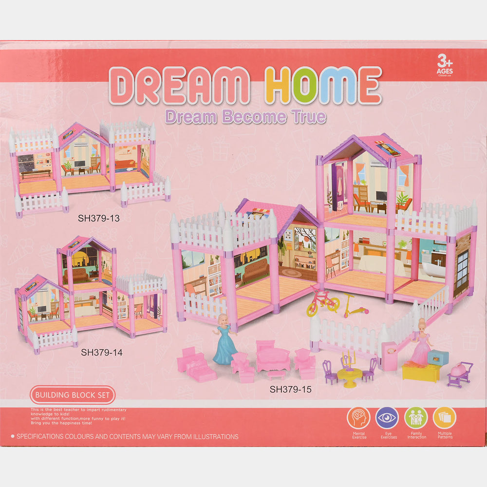 DIY Doll House Play Set For Kids