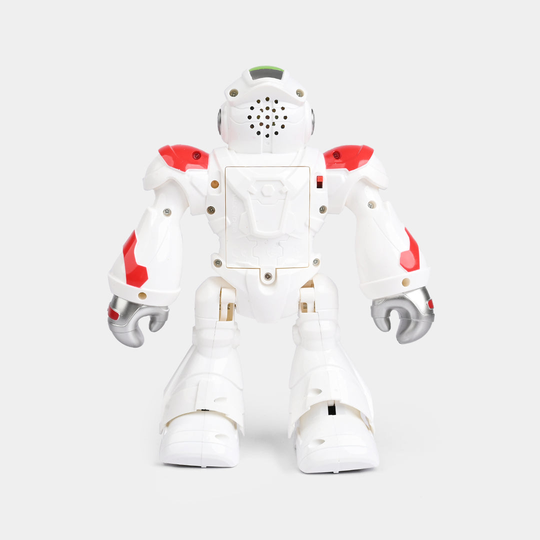 Remote Control Robot Dancing with LED Lights and Music