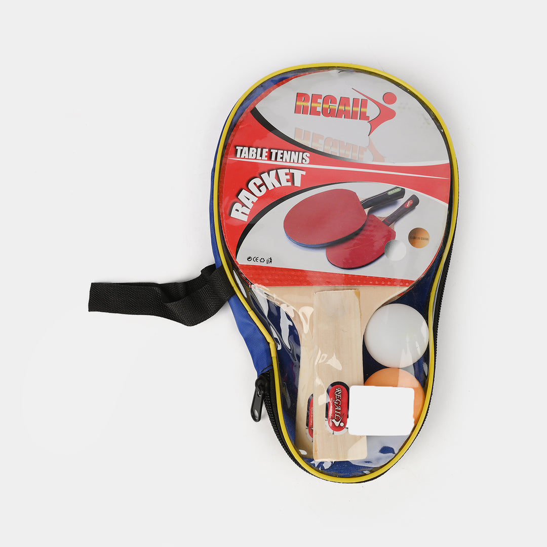 Table Tennis Racket Pair With 2 Balls for Kids
