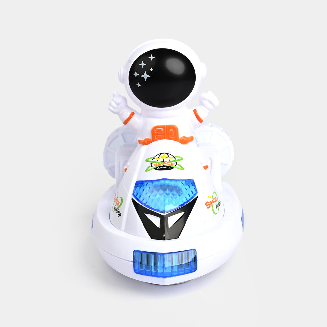 Universal Space Airship Musical Toy with Lights