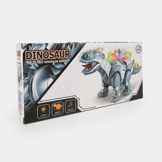 Electric Stegosaurus With Light & Sound For Kids