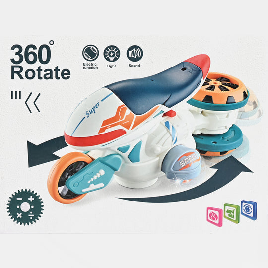Drift Motor Car – Stunt Spin Motorcycle Toy