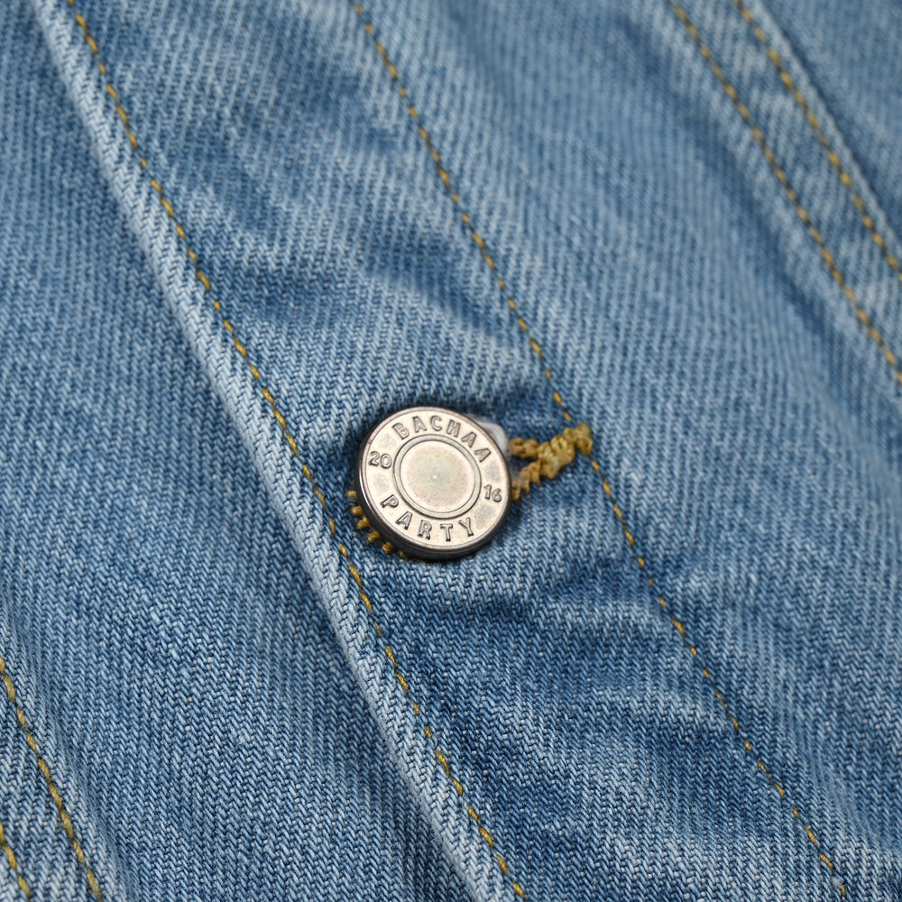 Boys Denim Stretch Woven Jacket Basic - Light Blue