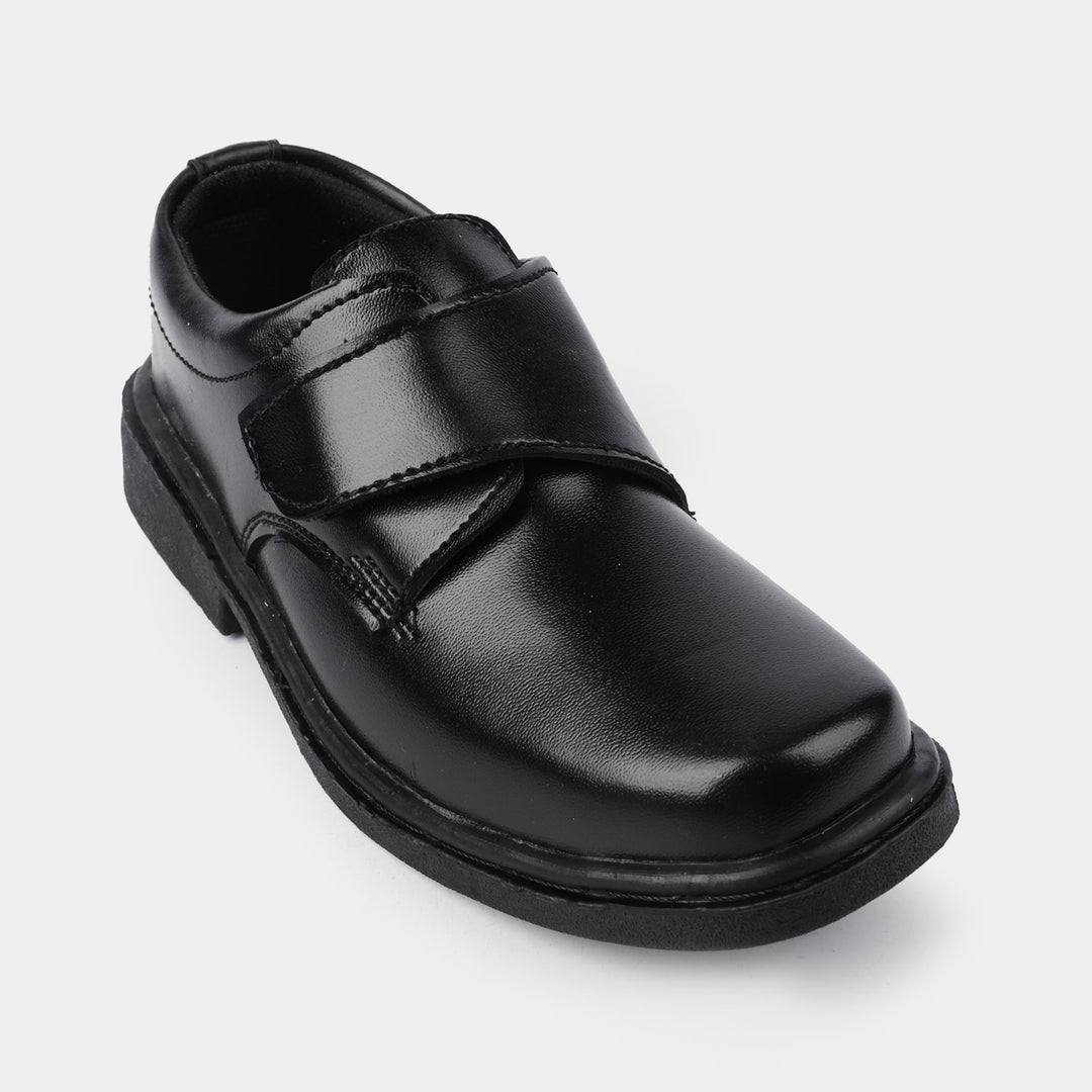 Boys School Shoes TS-12A-BLACK