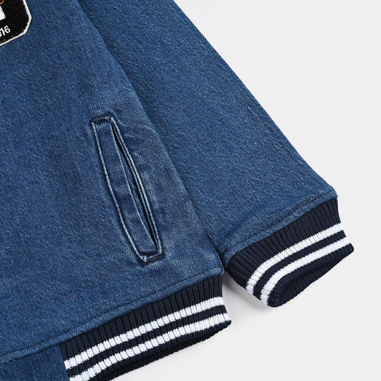 Boys Denim Stretch Jacket Unstoppable Light Blue