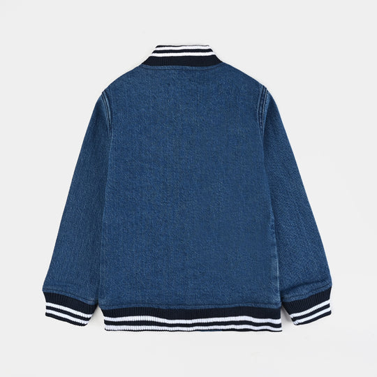 Boys Denim Stretch Jacket Unstoppable Light Blue