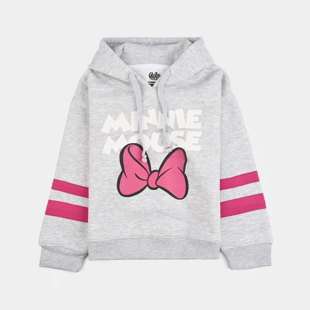 Girls Fleece 2 Piece Suit - Grey