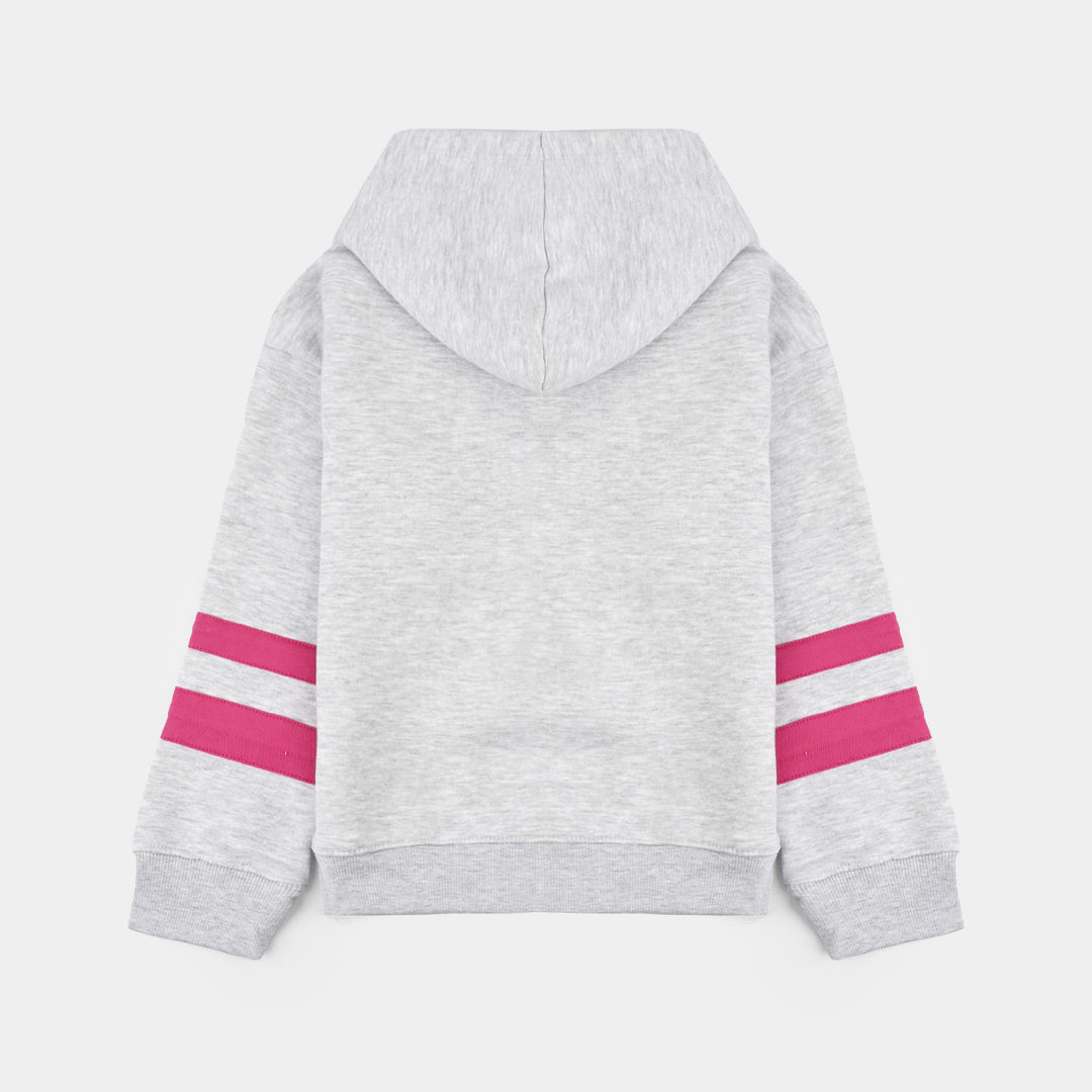 Girls Fleece 2 Piece Suit - Grey