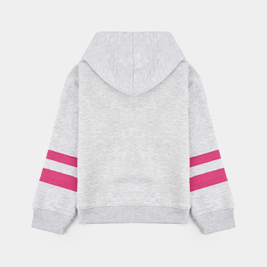 Girls Fleece 2 Piece Suit - Grey