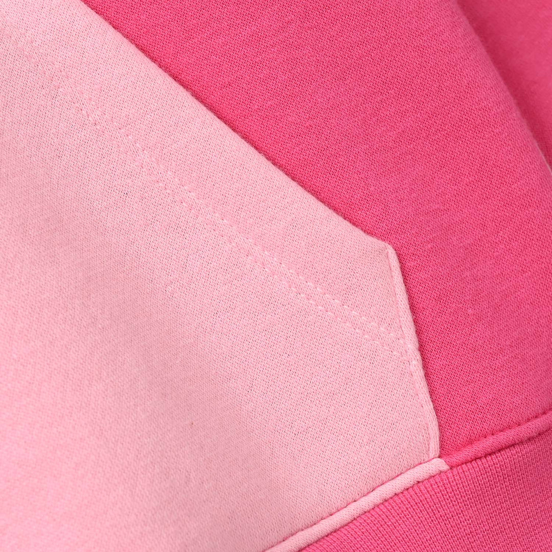 Teens Girls Fleece 2 Piece Set (Heart) - Pink