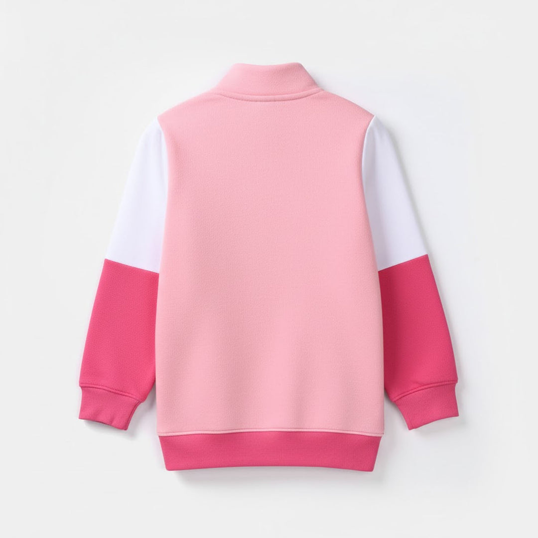 Teens Girls Fleece 2 Piece Set (Heart) - Pink