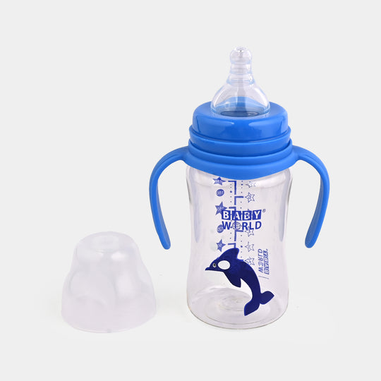 Wide Neck PP Feeder Bottle 80Z 3M+ | 2008 Blue