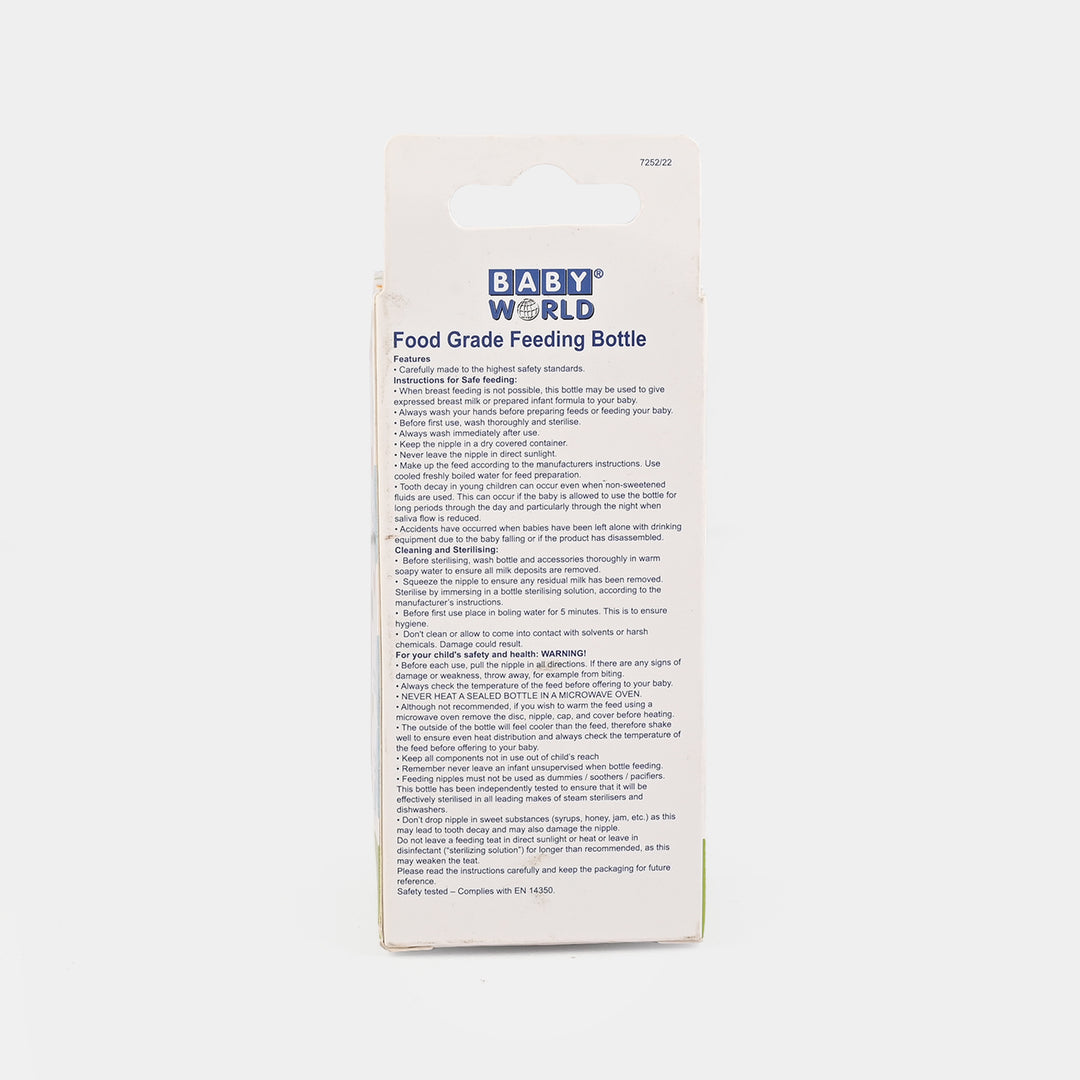Wide Neck Feeder Bottle 3Oz 4036