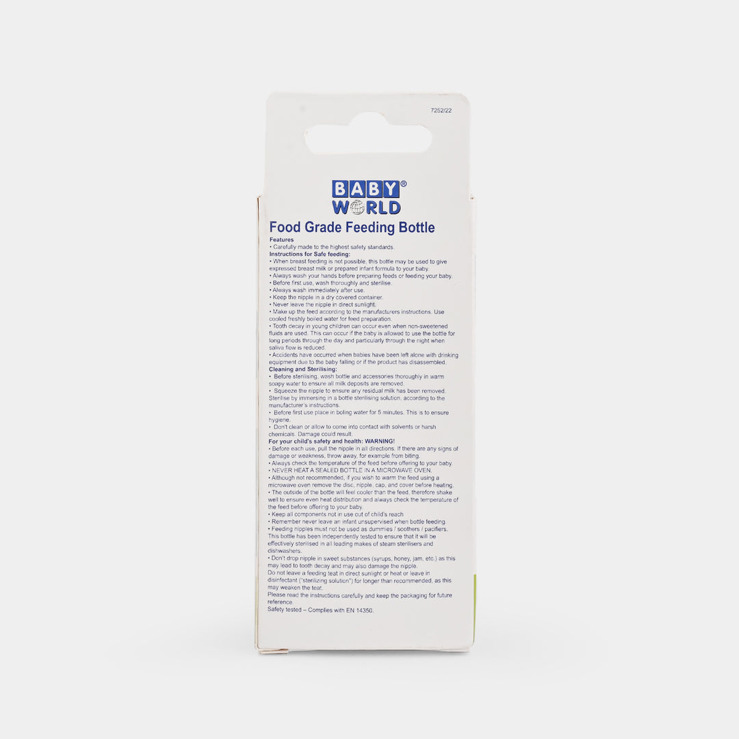 Wide Neck Feeder Bottle 3Oz 4038