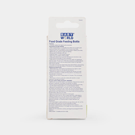 Wide Neck Feeder Bottle 3Oz 4038