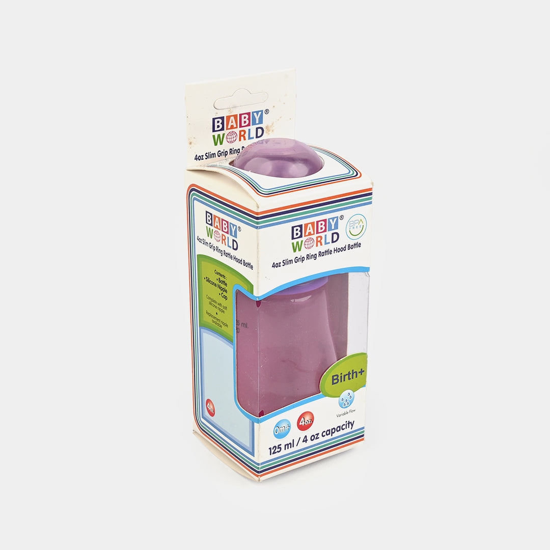 Slim Grip Ring Hood Bottle 4Oz 8043 Pink