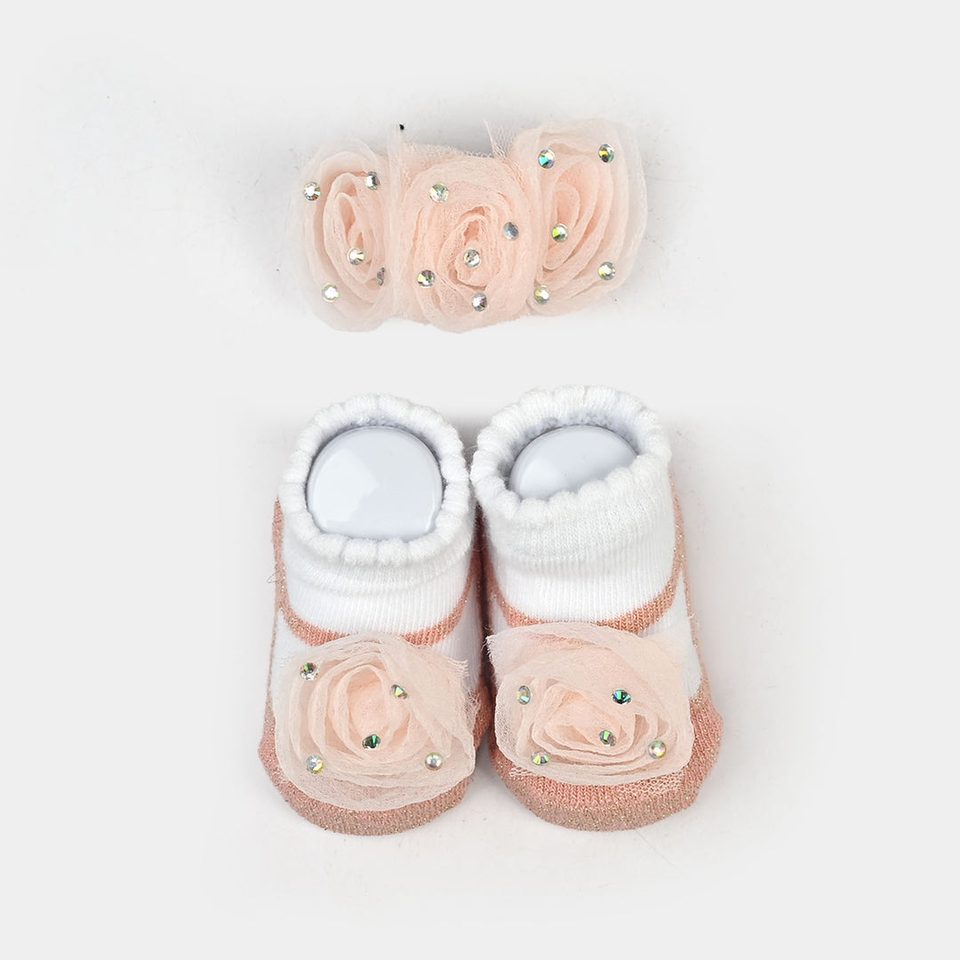 Head Band with Socks Set