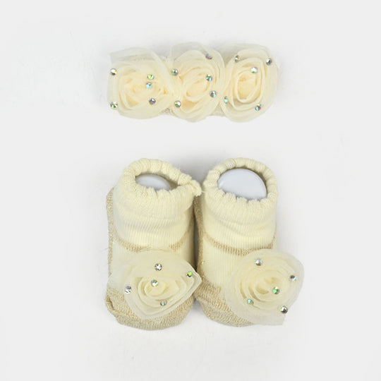 Head Band with Socks Set