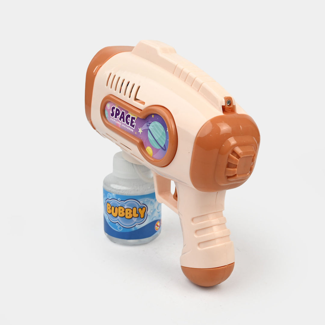 Electric Bubble Blaster with Light for Kids