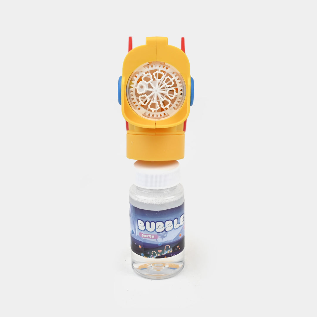 Battery Operated Space Bubble Blaster Toy