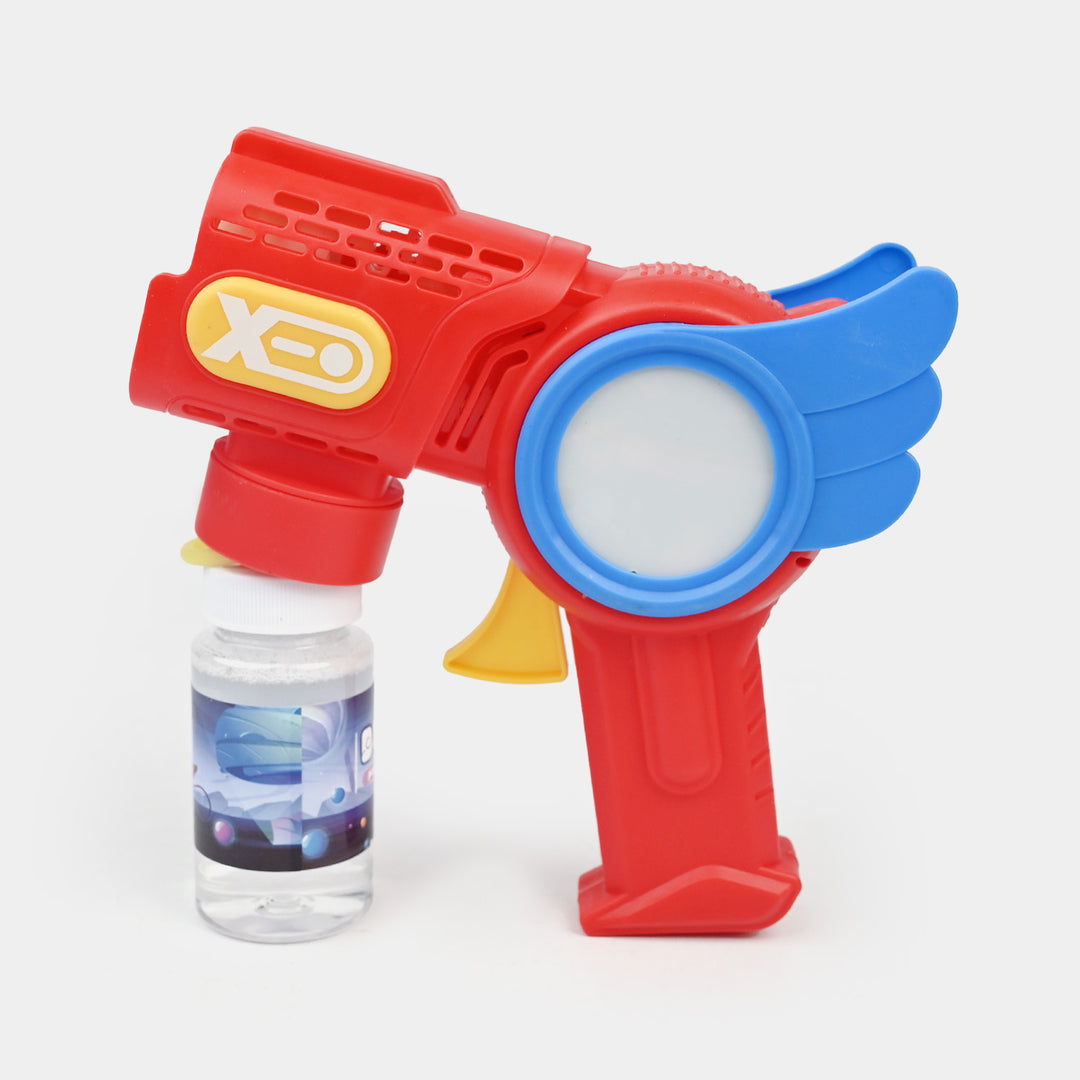 Battery Operated Space Bubble Blaster Toy