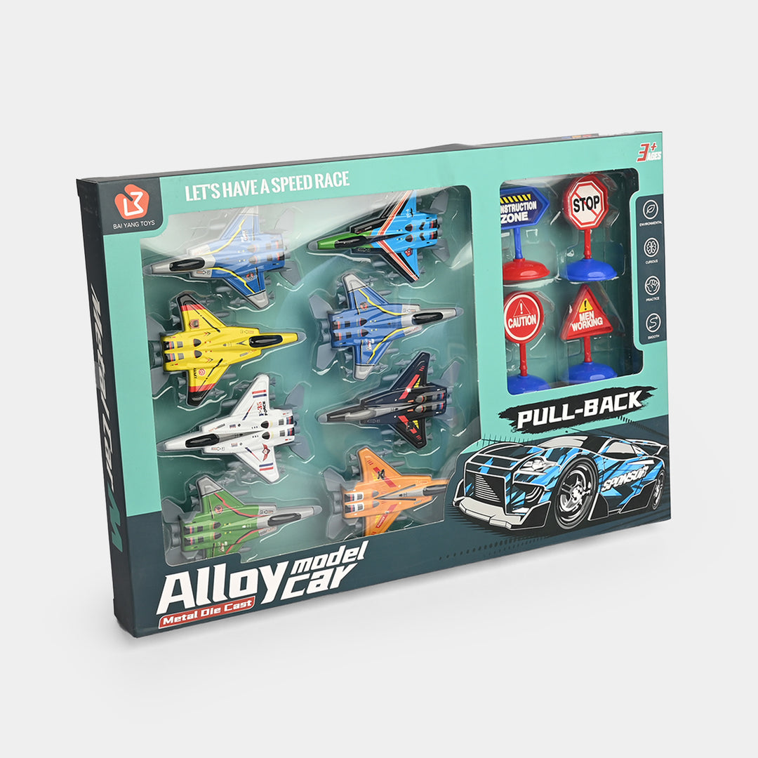 Die-Cast Fighter Plane | 8PCs
