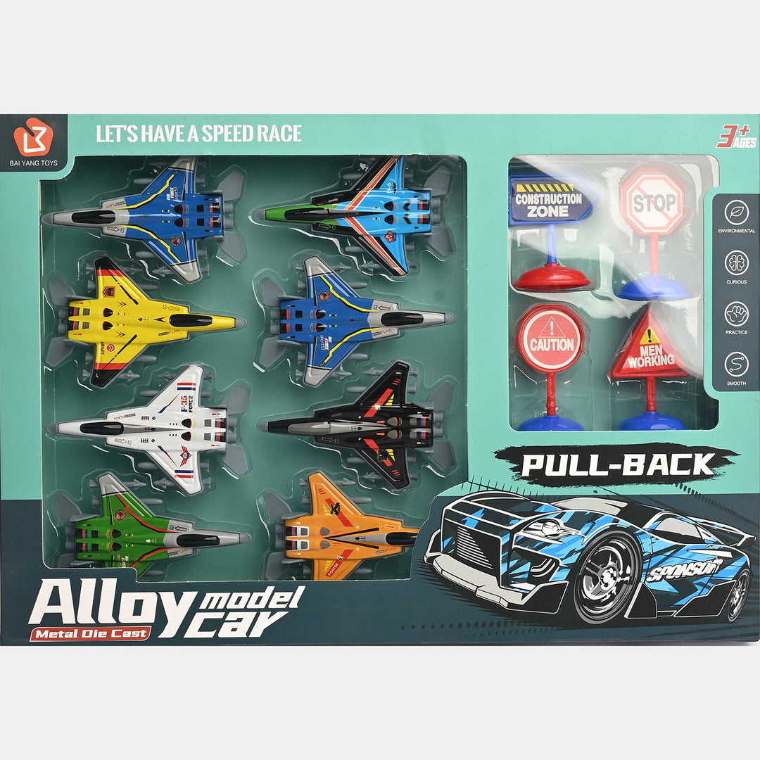 Die-Cast Fighter Plane | 8PCs