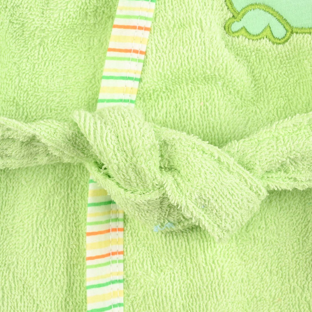 HOODED BABY BATH GOWN/BATH ROBE | 9-24M
