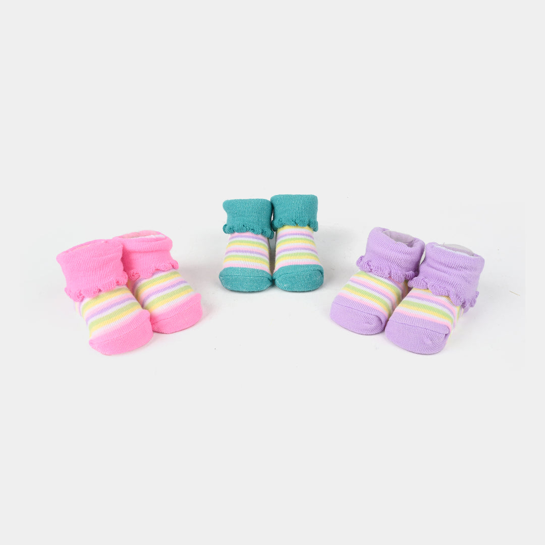 Baby Socks 3Pair Set | 3-12M