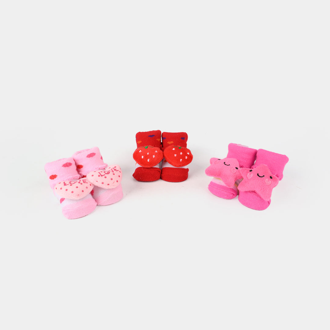 Shoes/Socks Pack of 3 | 3-12M