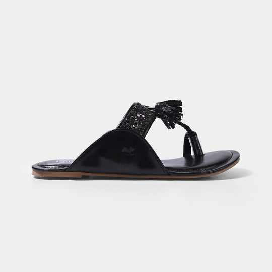 Girls Kolhapuri MT-05-BLACK
