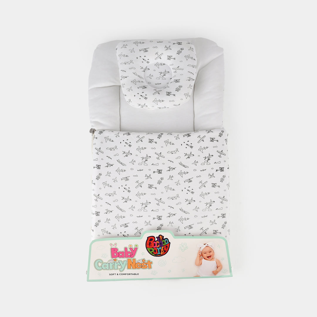 Soft & Cozy Baby Carry Nest with Pillow