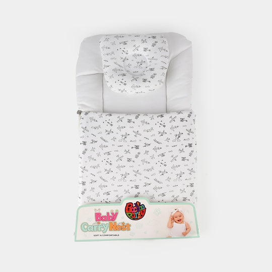 Soft & Cozy Baby Carry Nest with Pillow