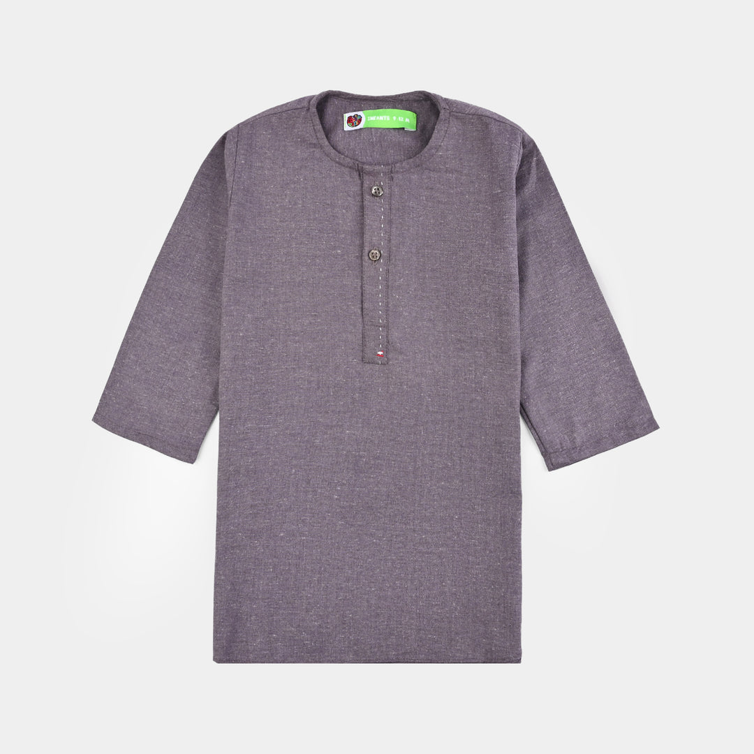 Infant Boys Poly Viscose Suit - Grey
