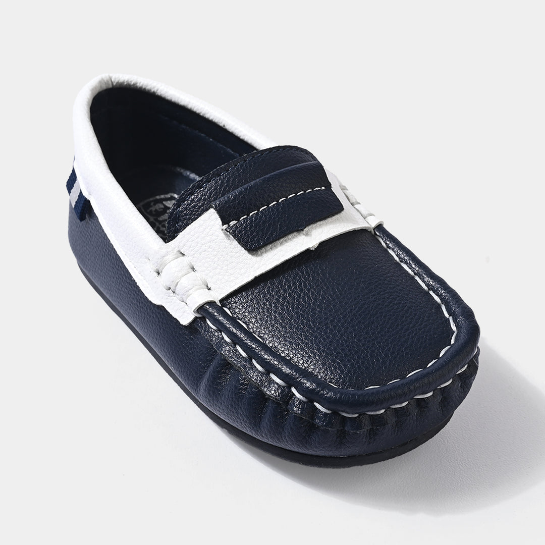 Boys Loafers H502-L1-NAVY