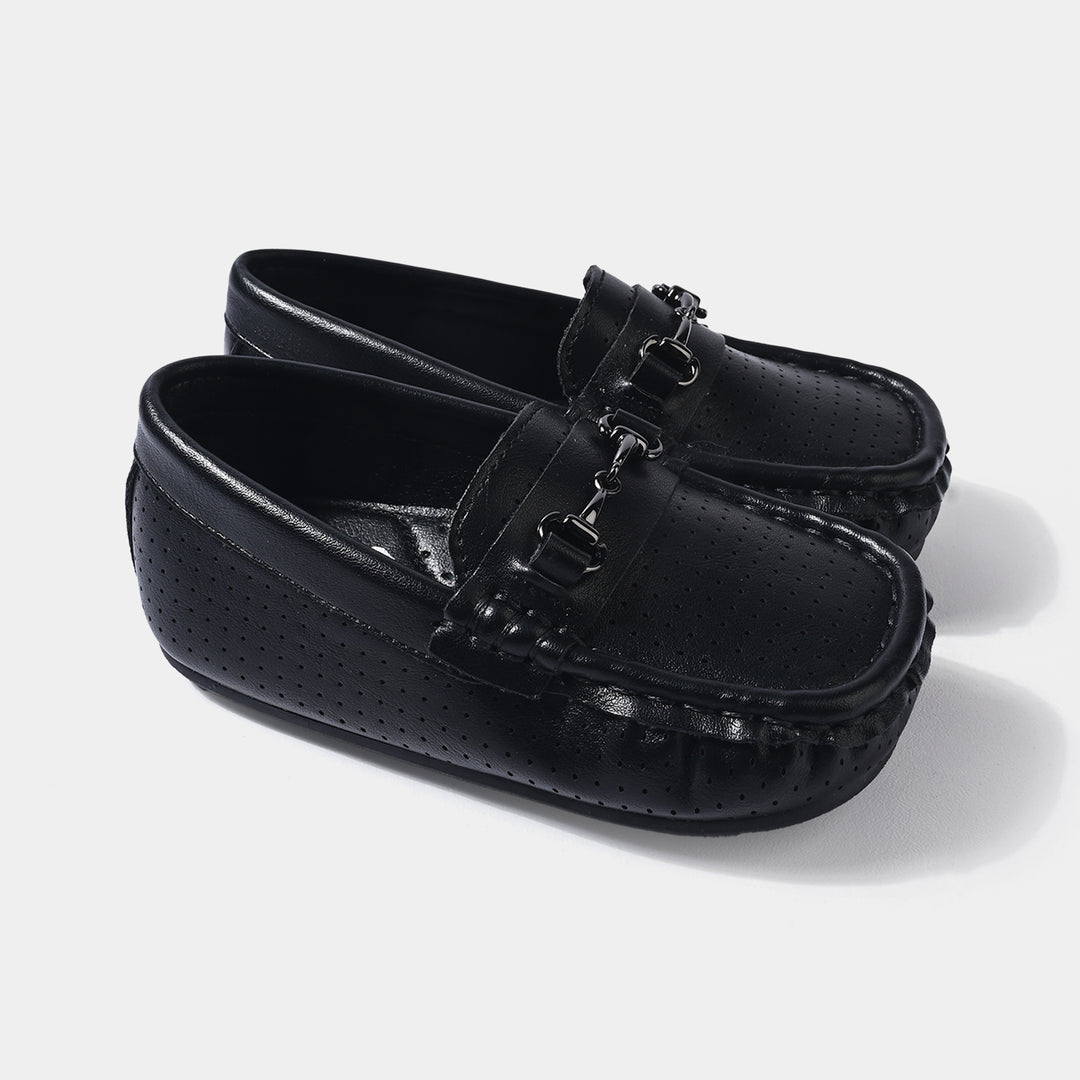 Boys Loafers H502-L8-BLACK