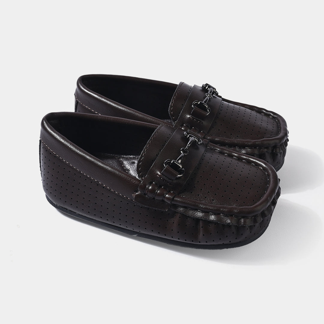 Boys Loafers H502-L8 - COFFEE/BROWN