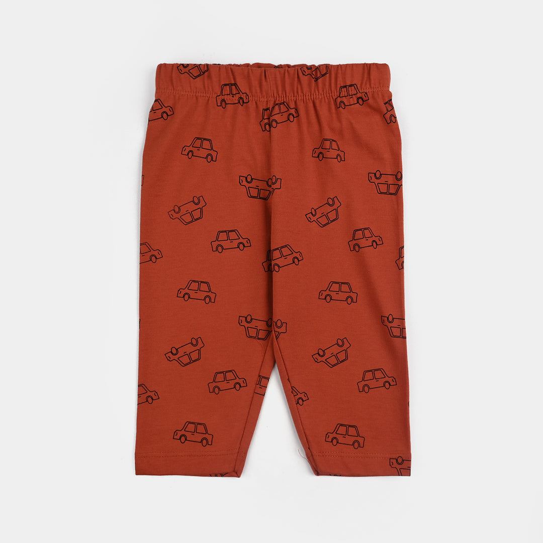 Infant Boys Poly Cotton Jersey Night Suit CARS